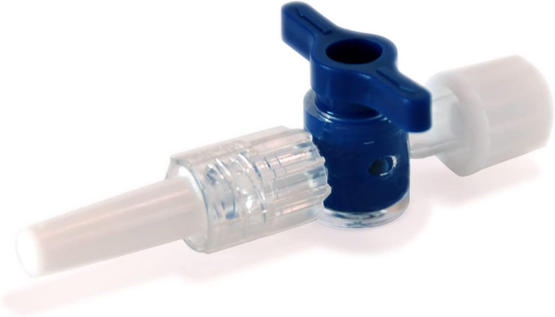 2-Way Stopcock Luer,Luer Connections,Sterile Individual Package,6Pcs…