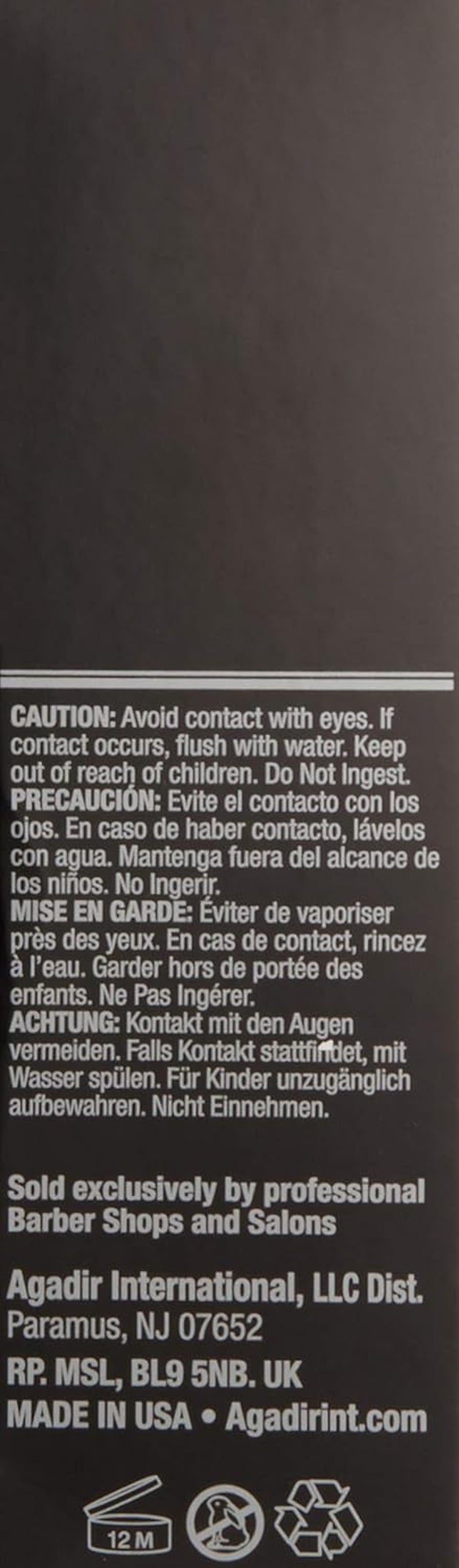 AGADIR Oud Wood Beard Oil, 1.5 Fl Oz