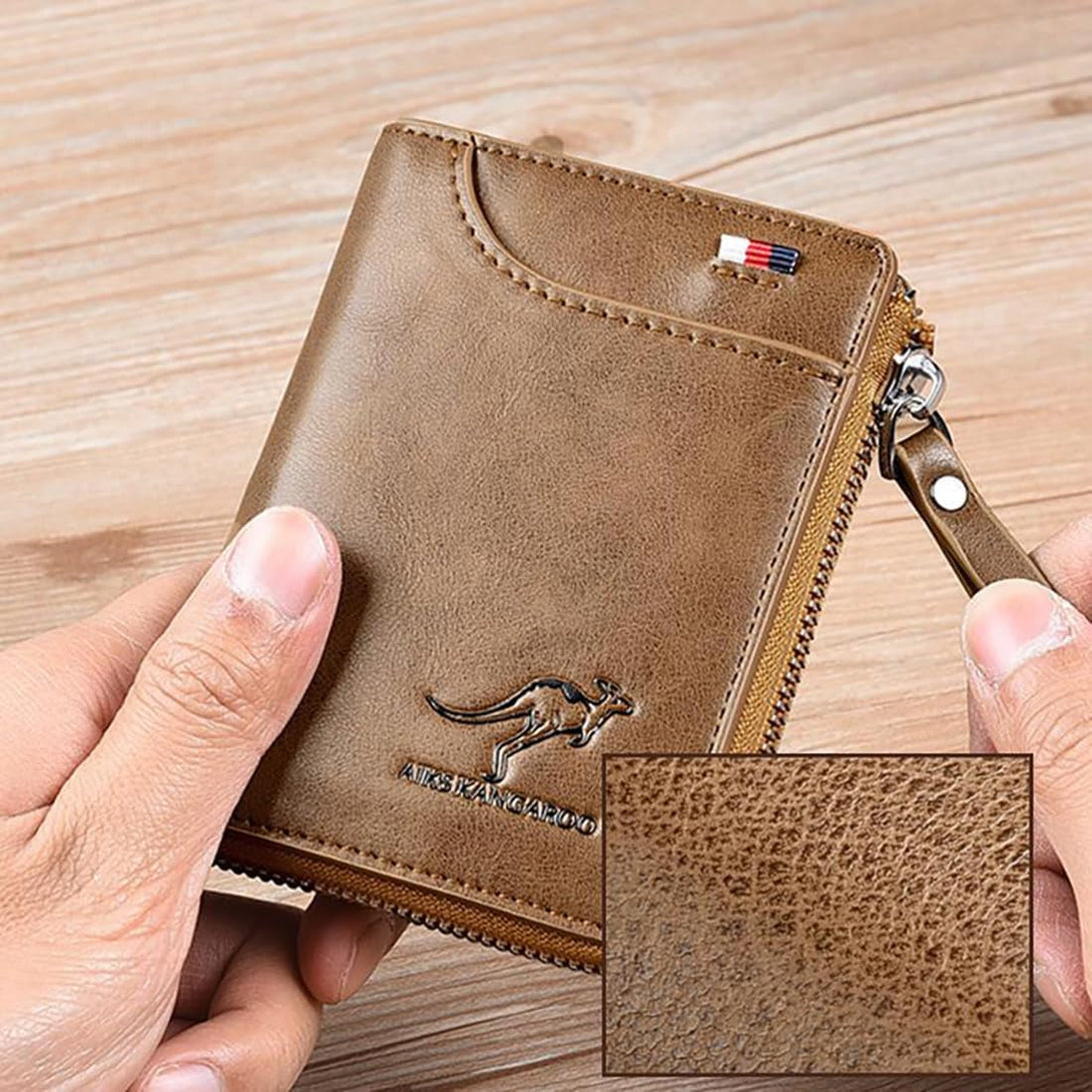 Reshline Men’S RFID Blocking Wallet (BLACK)