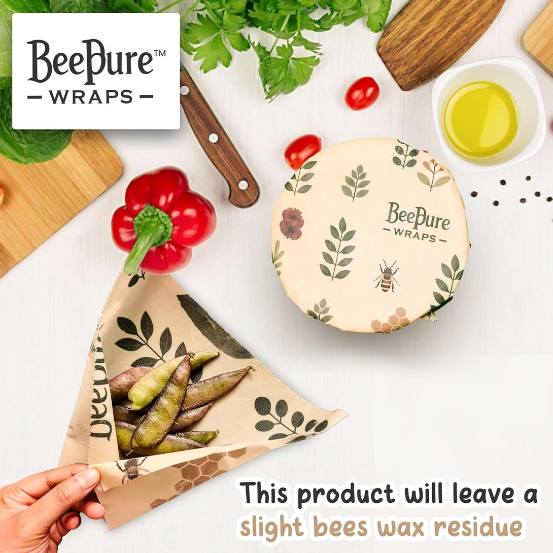 Beeswax Food Wrap Roll (15"X80") – Reusable & Sustainable Eco-Friendly Food Storage Alternative to Plastic
