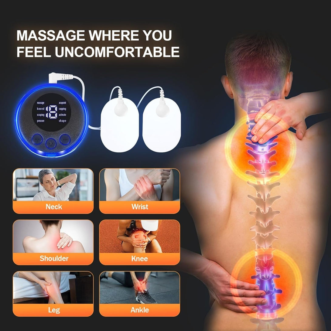 EMS Foot Massage Mat for Muscle Relaxation,Foot Massager Pad with Remote Control,Tens (Mode:Ktr-2492)