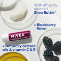 Nivea Lip Balm - Blackberry Shine - 0.17Oz, 0.17 Oz