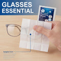 MED PRIDE 100 Pre-Moistened Anti-Fog Lens and Screen Cleaning Wipes for Eyeglasses, Touchscreens, Camera Lenses; Quick-Dry, Scratch-Free,
