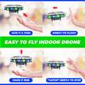 Force1 Scoot LED Hand Operated Drone for Kids or Adults - Hands Free Motion Sensor Mini Drones, Easy Indoor Flying Orb Ball Small UFO Toy for Boys