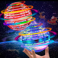 Flying Orb Ball Toy - 2024 Upgraded Magic Flying Orb Toy with LED Light 360Â°Rotating, Boomerang Flying Ball Toys Indoor Outdoor Fun Games, for