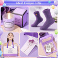 13PCS Birthday Gifts for Women,Mom, Wife, Girlfriend, Sister, Her- Self Care Package Get Well Soon Gifts Basket for Women Lavender Relaxing Spa