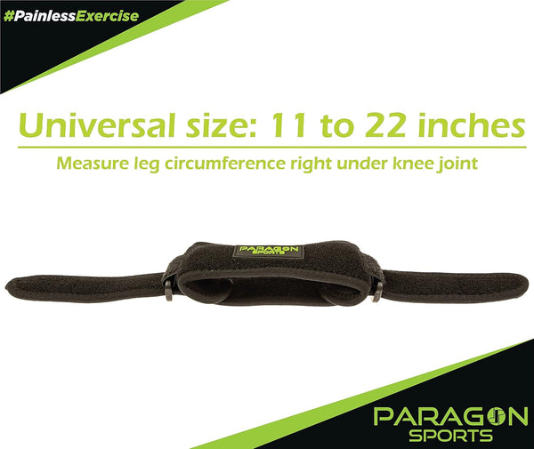 Patella Knee Strap for Running, Fitness, Stairs Climbing/Adjustable Patellar Tendon Support Band for Basketball, Athletics Pain Relief Brace for