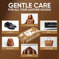 Air Jungles 3In1 Leather Cleaner Wipes 70 Count, Extra Large 8" X 10" Size, Clean Condition Protect Wipes for Vinyl and Leather Apparel Furniture