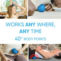 Dr. CohenâS Heatable Deep Tissue Massage Ball - Acuball Trigger Point Massage Therapy for Myofascial Release and Exercise - Effective Back