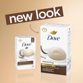 Dove Beauty Bar Soap Restoring Coconut & Cocoa Butter 6 Count for Restored Skin, Nourishes Skin 3.75 Oz