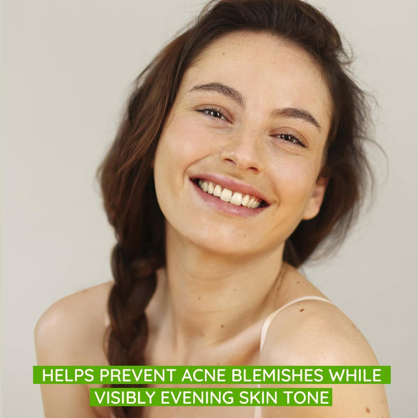 Aveeno Positively Radiant Clear Complexion Face Moisturizer, Acne Facial Moisturizer with Soy and Salicylic Acid for Oily Skin, Hypoallergenic