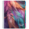 Aug 2025-Jul 2026 Lite Teacher Lesson Planner Notebook 8.5X11 Daily Weekly Monthly Organizers - Includes 7 Periods, Dated Calendar, Page Tabs,