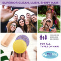 Miztag Home & Health Shampoo and Conditioner Bar Set - 5Pcs with Holder & Travel Tins - Vegan, Sulfate-Free, Paraben-Free - Great Mothers Day Gift