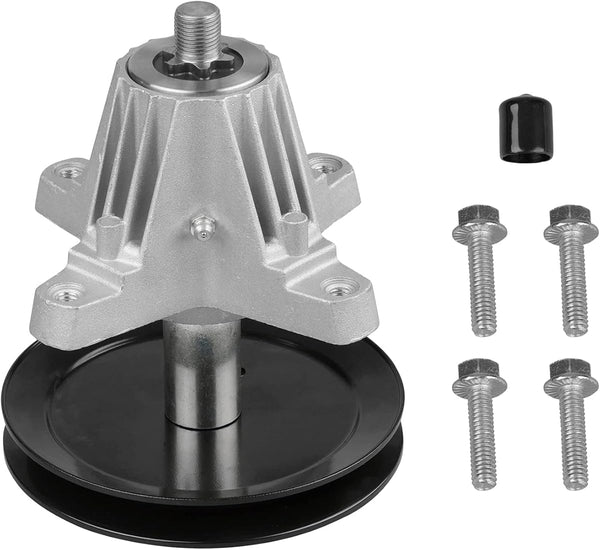 Spindle Fit for Troy Bilt Pony Mower - 918-06991 Greaseable Spindle Assembly Fit for MTD Huskee Craftsman T1000 T1200 Deck Mower and Troy Bilt