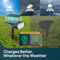 Linkind Smart Solar Lights Outdoor SL5C, Solar Spotlight Color Changing App/Voice Control Landscape Lighting, IP67 Spot Lights Outdoor Waterproof
