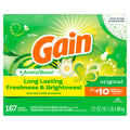 Gain Powder Laundry Detergent, Original Scent, 172 Oz (Packaging May Vary)