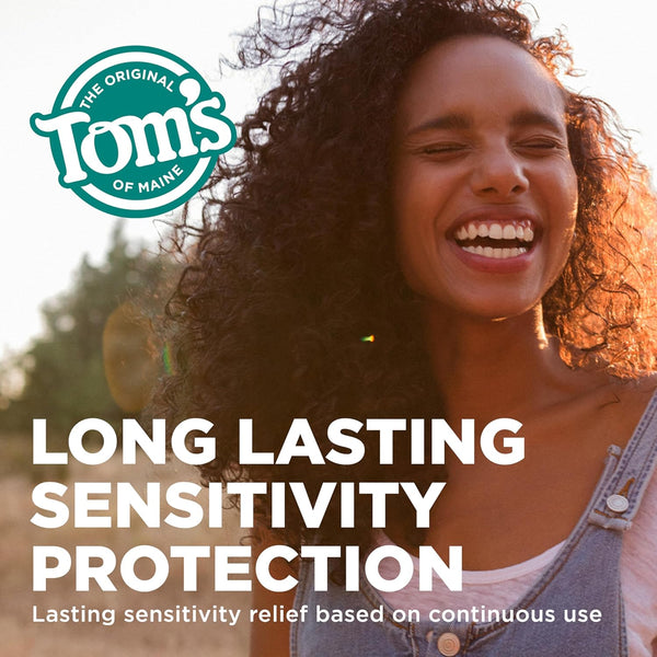 Tom'S of Maine Fluoride-Free Rapid Relief Sensitive Toothpaste, Fresh Mint, 4 Oz. (Packaging May Vary)