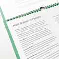 Habit Tracker Calendar & to Do List Planner, Spiral Bound Habit Tracker with Writable Goals, 12 Months Undated, 8"X10â