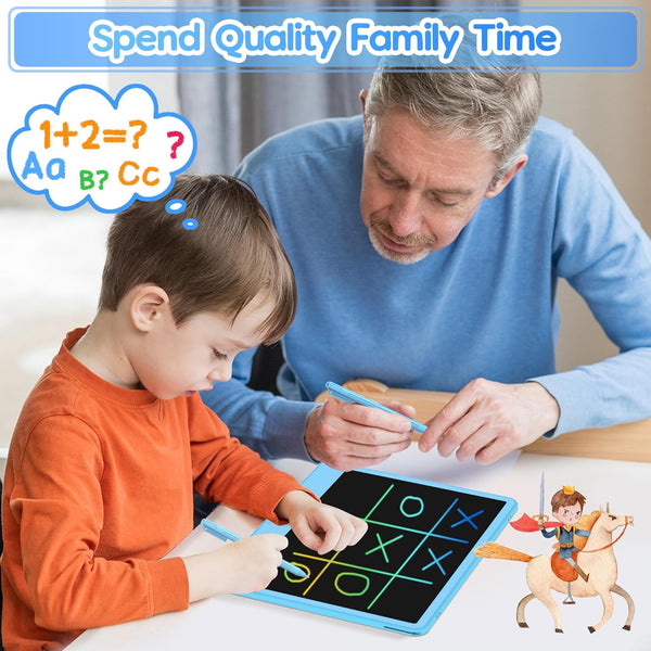 LCD Writing Tablet for Kids 12 Inch, Toys for Boys Girls Drawing Pad for 3 4 5 6 7 Year Old Kids Toys, Toddler Erasable Doodle Board Travel