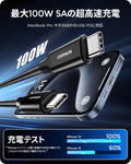 NIMASO USB C 3.1 Gen 2 Cable 10Gbps Data Transfer, 4K Video Output Monitor Cable100W PD Fast Charging for Iphone 16, Macbook, Huawei Matebook,