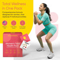 Women'S Total Health Daily Vitamin Packs - All in One Multivitamin for Women, Essential Vitamins & Minerals for Energy, Stress, Digestion & Gut