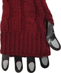 6 Pairs Long Fingerless Gloves, Cable Knit Arm Warmer Sleeve Premium Long Thermal