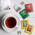 Best of Twinings, 56 Count, 7 Flavor Herbal & Black Tea Bag Variety Sampler, Caffeinated, Decaffeinated, Caffeine- Free â Perfect Gourmet Gift Set