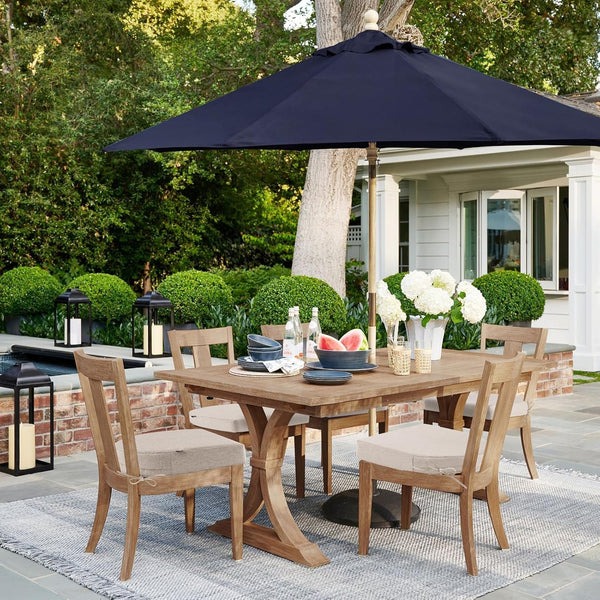Topotdor Outdoor Chair Cushions Set of 2, Waterproof Patio Chair Cushions for Outdoor Furniture, round Corner Seat Chair Pads with Ties for Patio