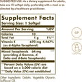 Solgar Vitamin E 670 Mg (1000 IU), 100 Mixed Softgels - Natural Antioxidant, Skin & Immune System Support - Naturally-Sourced Vitamin E - Gluten