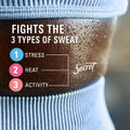 Secret Clinical Strength Antiperspirant Deodorant for Women, 3X Stress Protection, 72Hr Sweat & Odor Protection, PH Balancing Minerals, Invisible