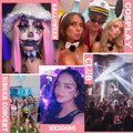 Body Glitter Face Glitter Gel: Singer Concerts Disco Festival Rave Accessories Face Glitter Makeup 150Ml Chunky Sequins Mermaid Face Body Hair