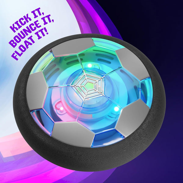 Hover Soccer Ball for Kids - Boy Birthday Gifts - Indoor Toy Games Gift for Boys Age 6, 7, 8, 9, 10, 11, 12 Year Old - Light-Up Toys Game for Kid