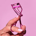 Real Techniques Miracle Eyelash Curler, Gentle Lash Tool for Lifted Lashes, Use with Mascara for Extra Volume, Travel-Size Lash Curler, Comfort