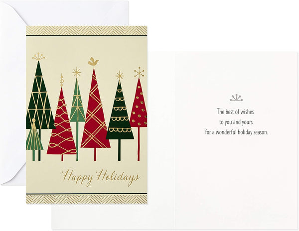 Image Arts Christmas Boxed Cards Assortment, Elegant Icons (4 Designs, 24 Cards with Envelopes)