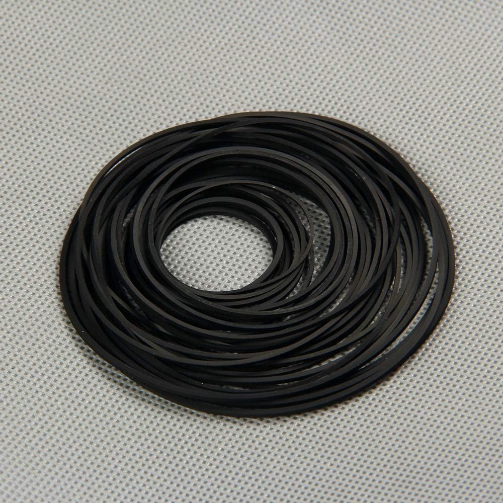 90 PCS Universal 26-120Mm Mix Cassette Tape Machine Square Belt Assorted Repair