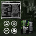 Animal Daily Greens Pill Packs - Kale, Wheat Grass, Alfalfa & More - Convenient Prebiotic and Probiotic Superfood Blend for Superior Digestion,
