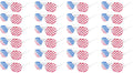 American Flag USA Patriotic Design Plastic Shutter Glasses Shades Sunglasses Eyewear for Party Props, Decoration (12 Pairs)