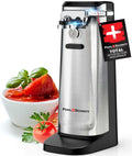 POHL SCHMITT Electric Can Opener with Knife Sharpener and Bottle Opener