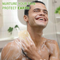 Natural Vietnamese Loofah Sponge, 100% Plant-Based Luffa Exfoliating Body Scrubber for Shower, Multi-Functional for Kitchen, Ideal for Men &