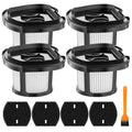 4 Pack 2284W Vacuum Replacement Filter for Bissell Pet Hair Eraser Filter Hand Vacuum 2284W 2390 2389 2390A, Compare to Parts # 1614212 1614203