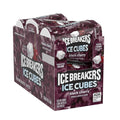 Ice Breakers Ice Cubes Black Cherry Sugar Free Chewing Gum Bottles, 3.24 Oz (6 Count, 40 Pieces)