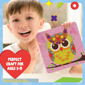 Foam Sticker Art Craft for Kids - Toddler Arts & Crafts for Ages 3-5 - Boys 4-6 Birthday Gift & Stocking Stuffer