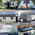 RV Underbelly Tape Camper Travel Trailer Mobile Home Belly Repair Tape Strong Adhesive Waterproof Tape for RV Material, Awnings Repair, Tear