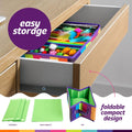 Dan&Darci Arts & Crafts Supplies Kit for Kids and Toddlers - with Storage Bin - Kid & Toddler Art & Craft Set Ages 3, 4, 5, 6, 7 & 8 Years Old -