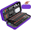 Daydayup Switch Carrying Case Compatible with Nintendo Switch/Switch OLED, with 20 Games Cartridges Protective Hard Shell Travel Carrying Case