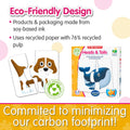 The Learning Journey: My First Match It! - Head and Tails - 15 Self-Correcting Animal Memory Matching Puzzles Games - Educational Activities for
