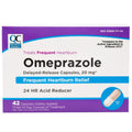 Quality Choice Omeprazole Delayed Release Acid Reducer Capsules, 20Mg Frequent Heartburn Treatment, Contains Three 14 Day Courses of Treatment 42