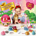 Girlzone Enchanting Princess Fairytale DIY Slime Kit, Slime Kit for Girls Ages 8-12 with 42 Pieces to Make Princess Slime for Kids & Slime for