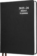KESOTE Large Daily Planner 2025-2026 Full Page per Day, Hourly Schedule 8.5" X 11" Academic Diary Day Planner 12 Month (July 2025 - June 2026),