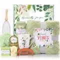 Solemon Green Gift Baskets for Women - Care Package for Women, Mom, Her, Wife, Sisters, Friend, Coworker, Grandma, St Patricks Day gifts